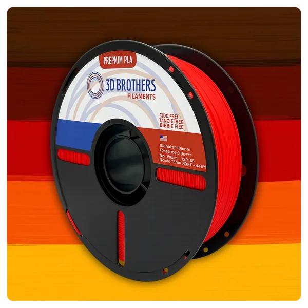 3D Brothers USA PLA Filament High Speed 5 KG Pack Bundle - (Mix & Match Colors)