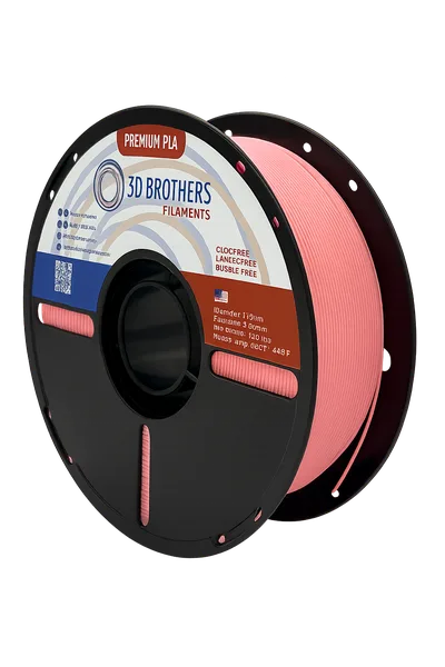 3D Brothers USA High Speed PLA Filament PINK – Made in USA | 1kg Spool | 3D Brothers USA