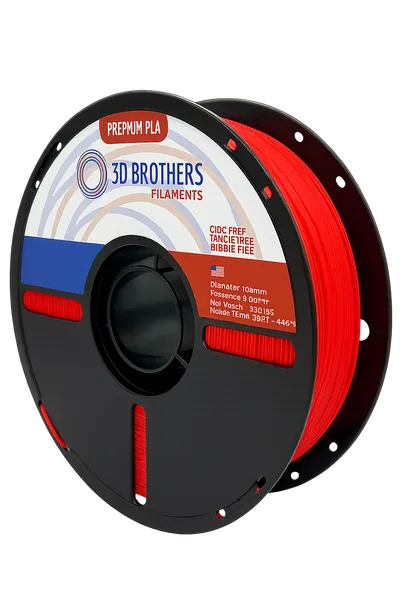 3D Brothers USA High Speed PLA Filament QUEEN OF HEARTS – Made in USA | 1kg Spool | 3D Brothers USA