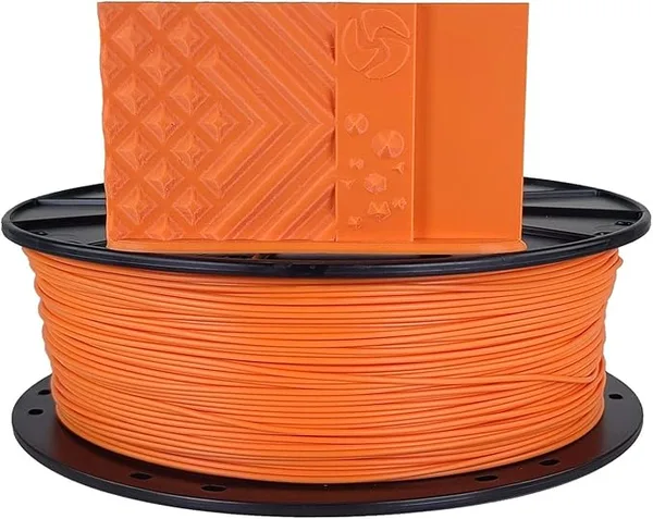 3D Fuel 3D-Fuel Standard PLA+ Filament for 3D Printing, Made in, Tangerine Orange