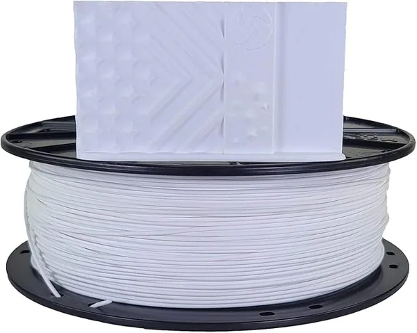 3D Fuel 3D-Fuel Standard PLA+ Filament for 3D Printing, Made in The USA, 3D Printer Filament, Dimensional Accuracy +/-, 1 kg Spool, Brightest White