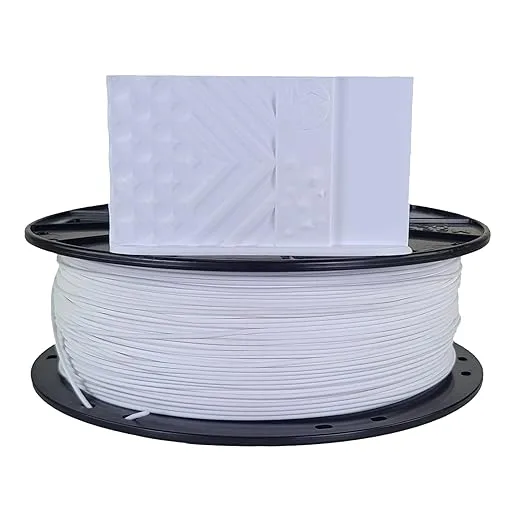 3D Fuel 3D-Fuel Tough Pro PLA+ Filament for 3D Printing, Made in, Brightest White