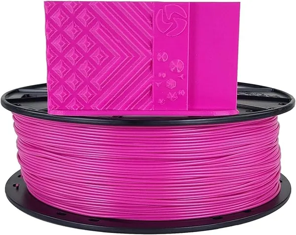 3D Fuel 3D-Fuel Standard PLA+ Filament for 3D Printing, Made in, Island Fuschia