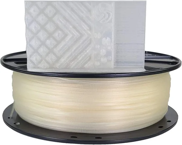 3D Fuel 3D-Fuel Standard PLA+ Filament for 3D Printing, Made in The USA, Natural
