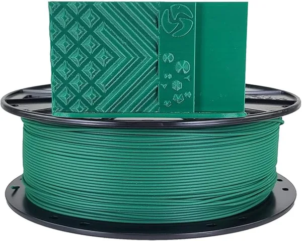 3D Fuel 3D-Fuel Standard PLA+ Filament for 3D Printing, Made in The USA, 3D Printer Filament, Dimensional Accuracy +/-, 1 kg Spool, Forest Green