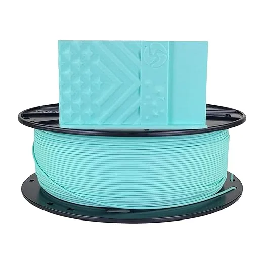 3D Fuel 3D-Fuel 3D Filament High Temp Tough Pro PLA+ Aquamarine Blue, 1 kg +/- Tolerance, Made in USA, Easy to Print and Works with Most 3D Printer Brands Light Aqua Blue