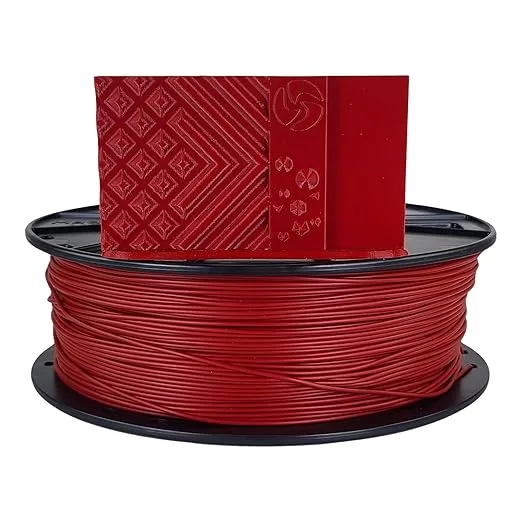 3D Fuel 3D-Fuel 3D Filament High Temp Tough Pro PLA+ Iron Red, 1 kg +/- Tolerance, Made in USA, Easy to Print and Works with Most 3D Printer Brands Dark Red