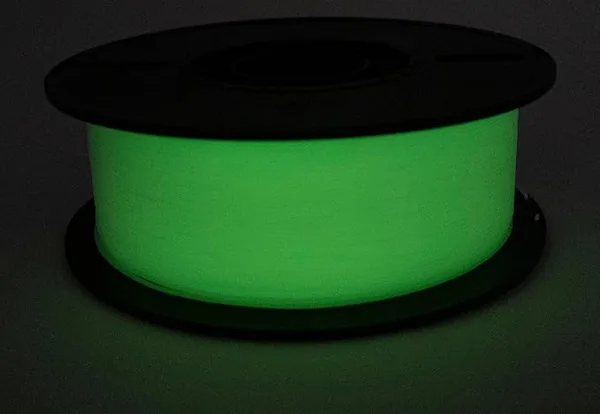 3D Fuel 3D-Fuel Standard PLA+ Filament for 3D Printing, Made in, Glow in the Dark