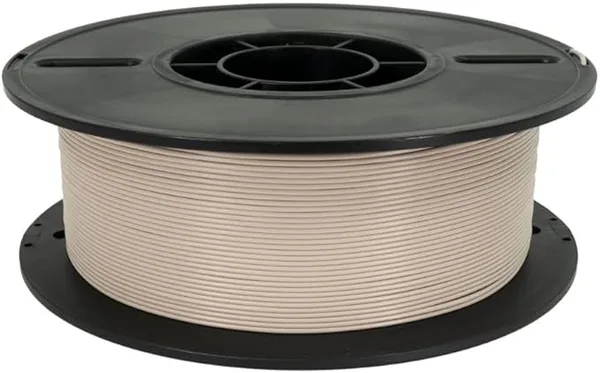 3D Fuel 3D-Fuel Standard PLA+ Filament for 3D Printing, Made in the USA, Almond