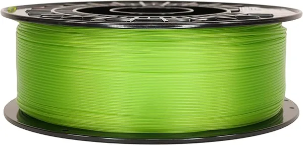 3D Fuel 3D-Fuel Tough Pro PCTG Filament for 3D Printing, Better Than PETG Filament, Made in The USA, Dimensional Accuracy +/-, 1 kg Spool,Transparent Lime Green