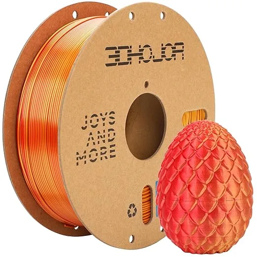 3DHojor PLA Silk Red Gold