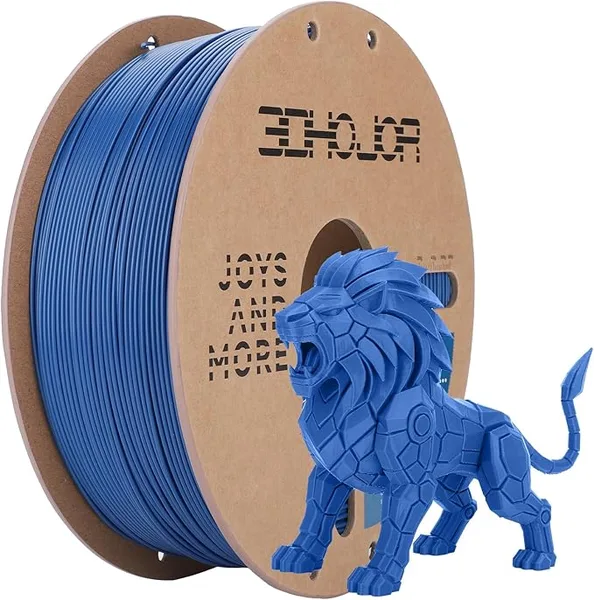 3DHojor 3DHoJor ABS Filament, ABS 1kg Spool (2.2lbs),3D Printer Filament,Dimensional Accuracy +/-, Fit Most FDM Printer-Blue