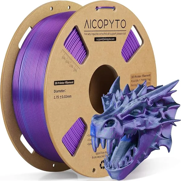 AICOPYTO PLA Silk Blue Purple