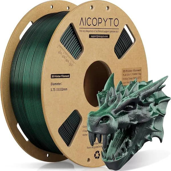 AICOPYTO PLA Silk Black Green