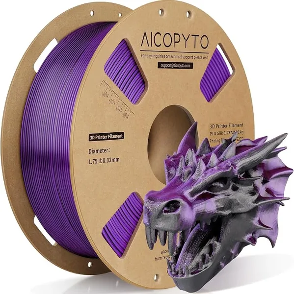 AICOPYTO PLA Silk Black Purple