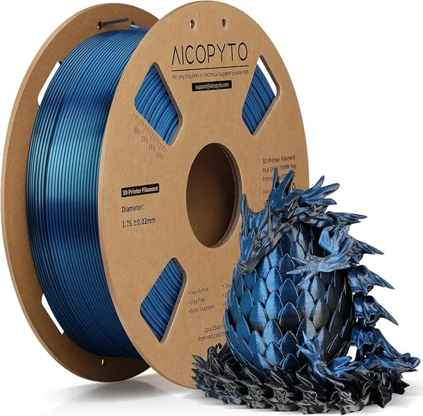 AICOPYTO PLA Silk Black Blue