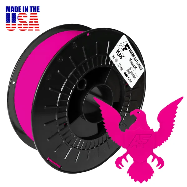 American Filament Magenta AF PLA+ Filament for Color Lithophanes