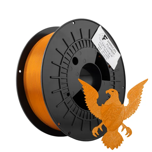 American Filament Transparent Turn Signal Orange AF PCTG Filament Made in the USA!
