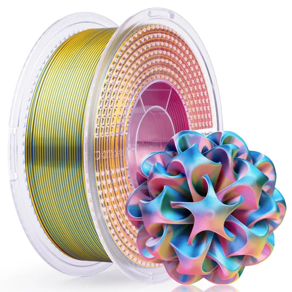 AMOLEN PLA Silk Quad Color, 1KG/2.2LB