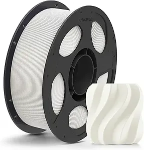 Anycubic ANYCUBIC Matte PLA Filament, 3D Printing PLA Filament Dimensional Accuracy +/-, 1KG Spool (2.2 lbs), Matte White