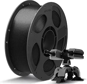 Anycubic ANYCUBIC PLA Plus (PLA+) 3D Printer Filament, High Toughness 3D Printing Filament, Dimensional Accuracy +/-, Print with Most FDM 3D Printers, 1KG Spool, Black