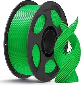 Anycubic ANYCUBIC PLA Plus (PLA+) 3D Printer Filament, High Toughness 3D Printing Filament, Dimensional Accuracy +/-, Print with Most FDM 3D Printers, 1KG Reusable Spool, Green