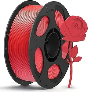 Anycubic ANYCUBIC PLA Plus (PLA+) 3D Printer Filament, High Toughness 3D Printing Filament, Dimensional Accuracy +/-, Print with Most FDM 3D Printers, 1KG Reusable Spool, Red