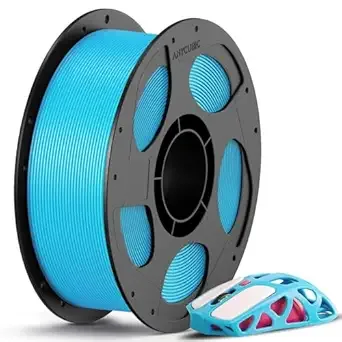 Anycubic Anycubic PLA 3D Printer Filament, Intelligent PLA Filament Enhanced Smart Printing, 3D Printing PLA Filament Dimensional Accuracy +/-, 1KG Reusable Spool (2.2 lbs), Tropical Turquoise