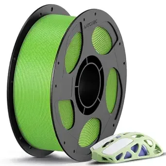 Anycubic Anycubic PLA 3D Printer Filament, Intelligent PLA Filament Enhanced Smart Printing, 3D Printing PLA Filament Dimensional Accuracy +/-, 1KG Reusable Spool (2.2 lbs), Spring Leaf