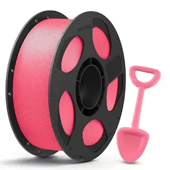 Anycubic ANYCUBIC PLA 3D Printer Filament, 3D Printing PLA Filament Dimensional Accuracy +/-, 1KG Reusable Spool (2.2 lbs), Pink