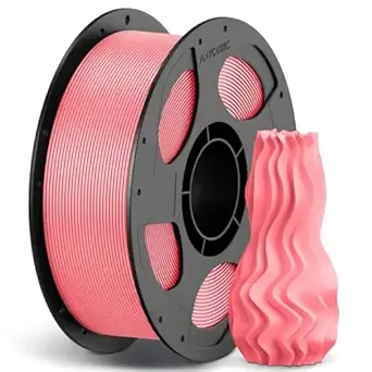 Anycubic ANYCUBIC High Speed 3D Printer Filament, Print Up to 10X Faster, Rapid PLA Filament with High Prints Quality, Dimensional Accuracy +/-, 1KG Reusable Spool, Strawberry Pink