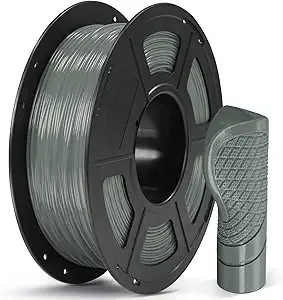 Anycubic ANYCUBIC TPU Filament, 95A Soft Flexible 3D Printer Filament, Dimensional Accuracy +/-, Print with Most FDM 3D Printers, 1KG Spool, Grey