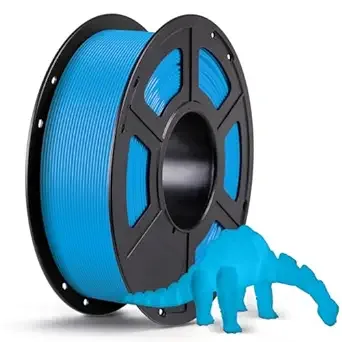 Anycubic ANYCUBIC PLA 3D Printer Filament, Glow in The Dark, 3D Printing PLA Filament Dimensional Accuracy +/-, 1KG Spool (2.2 lbs), Blue PLA, Glow Blue