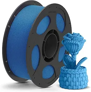 Anycubic ANYCUBIC Matte PLA Filament, 3D Printing PLA Filament Dimensional Accuracy +/-, 1KG Reusable Spool (2.2 lbs), Matte Blue