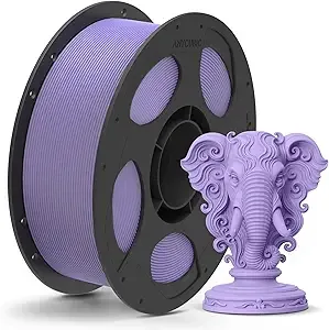 Anycubic ANYCUBIC Matte PLA Filament, 3D Printing PLA Filament Dimensional Accuracy +/-, 1KG Reusable Spool (2.2 lbs), Matte Purple