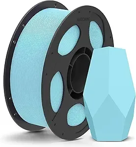 Anycubic ANYCUBIC Matte PLA Filament, 3D Printing PLA Filament Dimensional Accuracy +/-, 1KG Reusable Spool (2.2 lbs), Matte Ice Blue