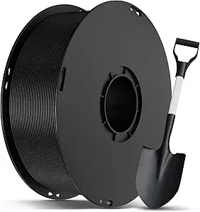 Anycubic ANYCUBIC ABS Filament, High Strength and Toughness, 3D Printer Filament Dimensional Accuracy +/-, 1KG Spool (2.2 lbs), Black