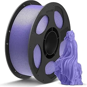 Anycubic ANYCUBIC PLA Plus (PLA+), RFID 3D Printer Filament, High Toughness Filament, Dimensional Accuracy +/-, Print with Most FDM 3D Printers, Reusable Spool, 1KG, Purple