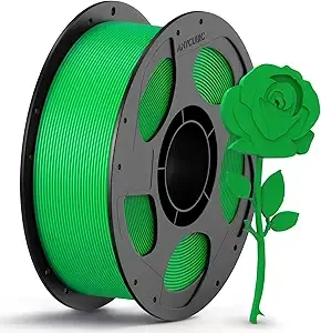 Anycubic ANYCUBIC PETG Filament, 3D Printer Filament, Dimensional Accuracy +/-, Exceptional Toughness, Print with Most FDM 3D Printers, 1KG Reusable Spool, Green