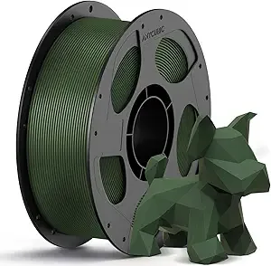 Anycubic ANYCUBIC PETG Filament, 3D Printer Filament, Dimensional Accuracy +/-, Exceptional Toughness, Print with Most FDM 3D Printers, 1KG Reusable Spool, Forest Green