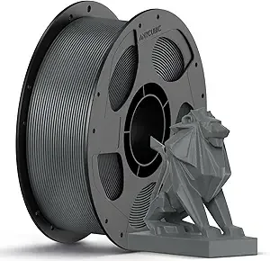 Anycubic ANYCUBIC PETG Filament, 3D Printer Filament, Dimensional Accuracy +/-, Exceptional Toughness, Print with Most FDM 3D Printers, 1KG Reusable Spool, Dark Grey