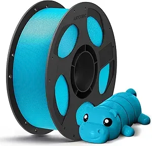 Anycubic ANYCUBIC PLA Plus (PLA+), 3D Printer Filament, High Toughness 3D Printing Filament, Dimensional Accuracy +/-, Print with Most FDM 3D Printers, 1KG Reusable Spool, Tropical Turquoise
