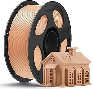 Anycubic ANYCUBIC PLA Plus (PLA+), 3D Printer Filament, High Toughness 3D Printing Filament, Dimensional Accuracy +/-, Print with Most FDM 3D Printers, 1KG Reusable Spool, Peach Pink