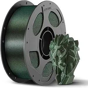 Anycubic ANYCUBIC Galaxy PLA 3D Printer Filament, Sparkle Glitter PLA, Chameleon Changing Colors, 3D Printing PLA Filament Dimensional Accuracy +/-, 1KG Spool (2.2 lbs), Galaxy Green