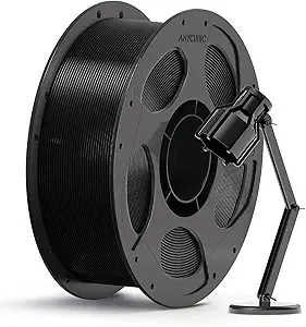 Anycubic ANYCUBIC PC Filament, Tough and Long-Lasting Polycarbonate 3D Printer Filament, Accuracy +/-, Fit Most FDM 3D Printer, 1KG Spool, Black