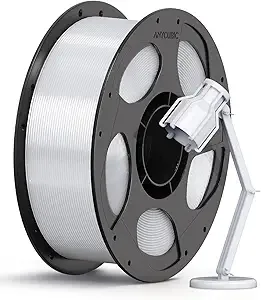 Anycubic ANYCUBIC PC Filament, Tough and Long-Lasting Polycarbonate 3D Printer Filament, Accuracy +/-, Fit Most FDM 3D Printer, Translucent White