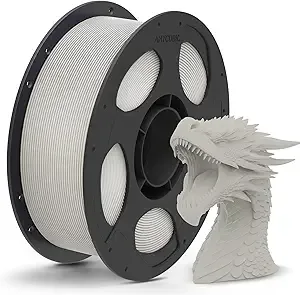 Anycubic ANYCUBIC Matte PLA Filament, 3D Printing PLA Filament Dimensional Accuracy +/-, 1KG Reusable Spool (2.2 lbs), Bone White
