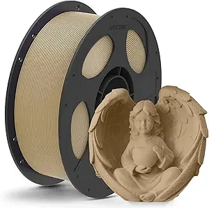 Anycubic ANYCUBIC Matte PLA Filament, 3D Printing PLA Filament Dimensional Accuracy +/-, 1KG Reusable Spool (2.2 lbs), Latte Brown