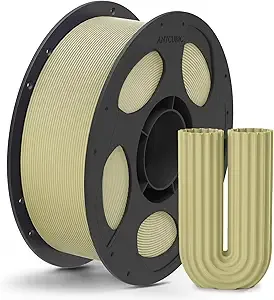 Anycubic ANYCUBIC Matte PLA Filament, 3D Printing PLA Filament Dimensional Accuracy +/-, 1KG Reusable Spool (2.2 lbs), Desert Tan