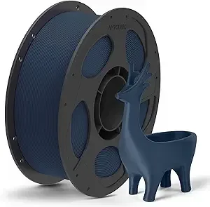 Anycubic ANYCUBIC Matte PLA Filament, 3D Printing PLA Filament Dimensional Accuracy +/-, 1KG Reusable Spool (2.2 lbs), Dark Blue